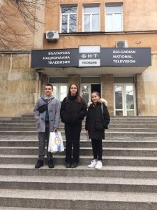Представители от ОУ Гео Милев, с. Белозем гостуваха в БНТ Пловдив на предаването “Знание”