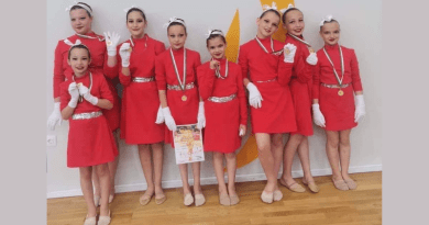Златни медали за децата от клуб по художествена гимнастика "Брилянт", гр. Раковски
