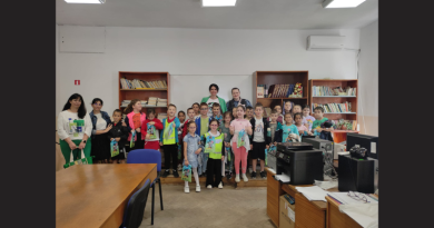 Децата от ДГ "Радост" с. Стряма посетиха своите бъдещи класни стаи