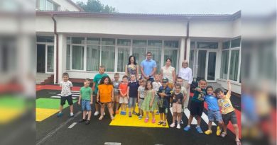 Откриха площадка по безопасност на движението в ДГ „Детелина“ град Раковски